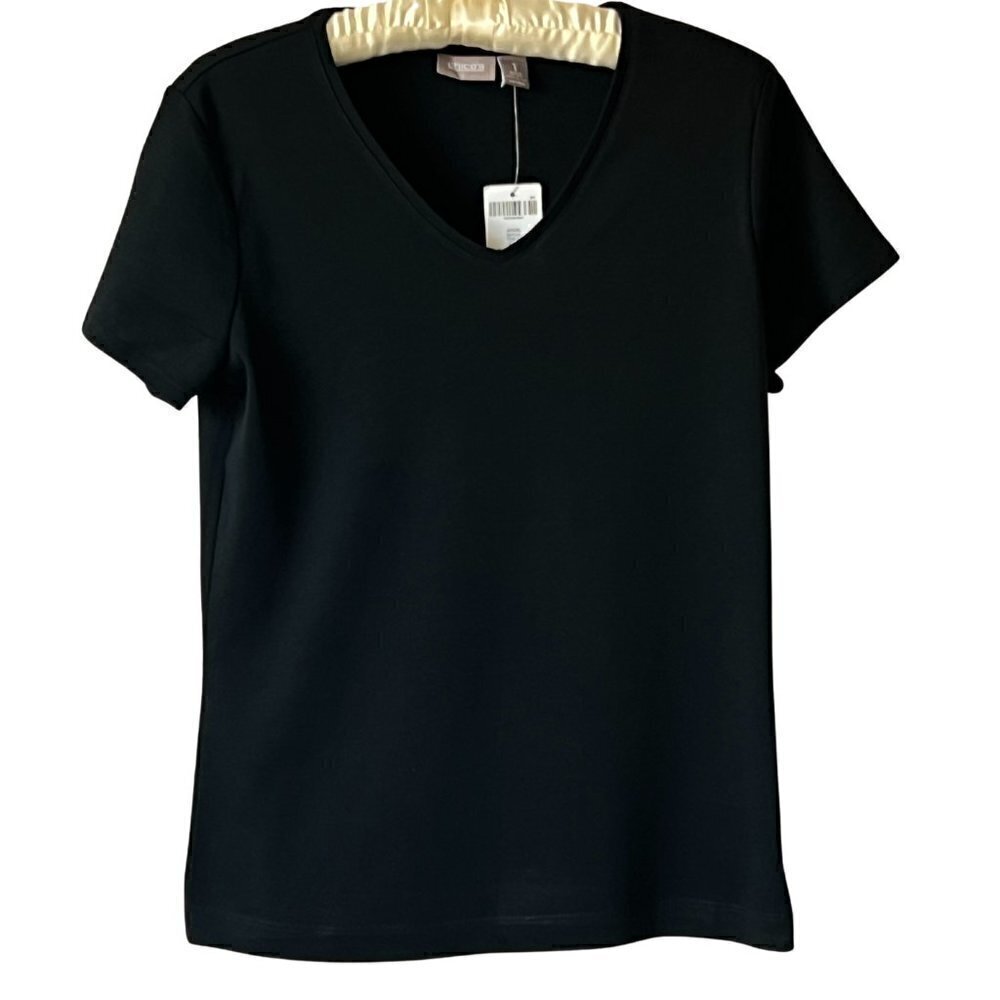Chico's V-Neck Tee, Size 1